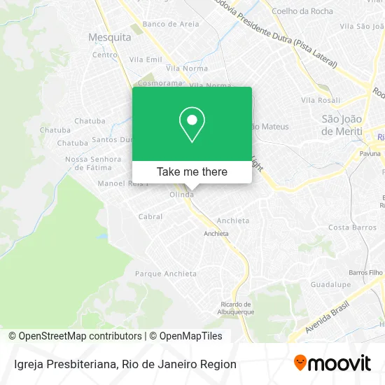 Igreja Presbiteriana map