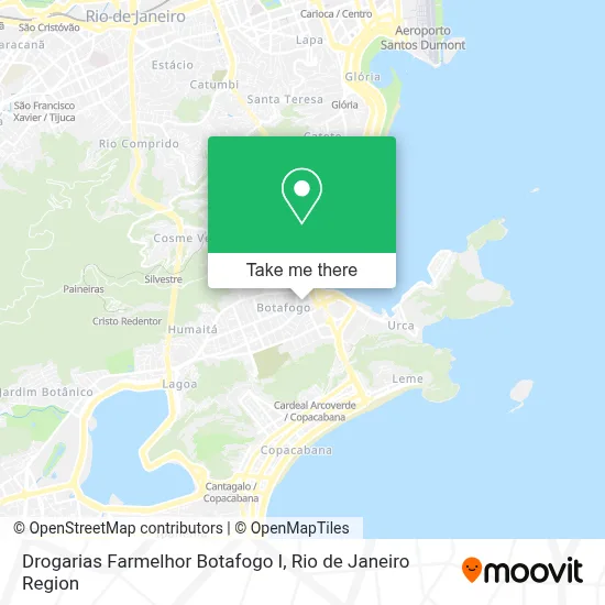 Drogarias Farmelhor Botafogo I map