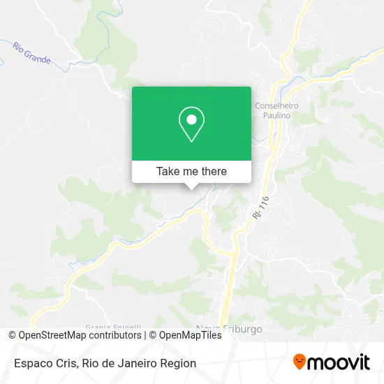 Espaco Cris map
