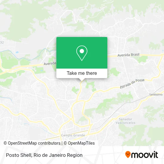 Posto Shell map