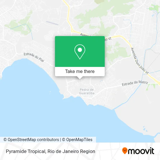 Pyramide Tropical map