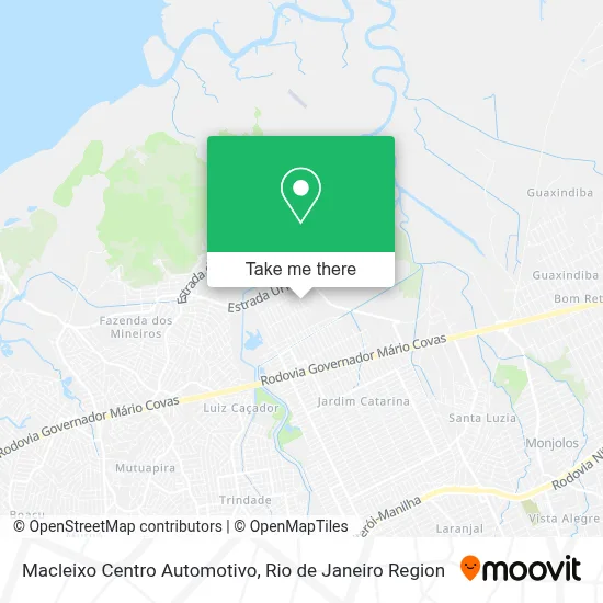 Macleixo Centro Automotivo map