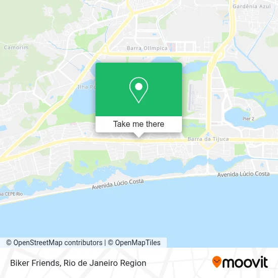 Biker Friends map