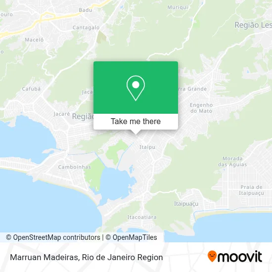 Marruan Madeiras map
