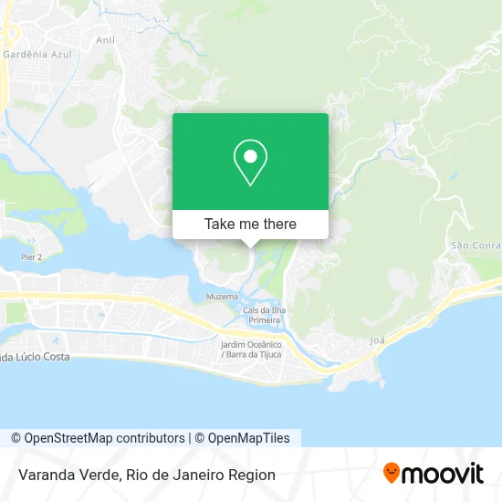 Varanda Verde map