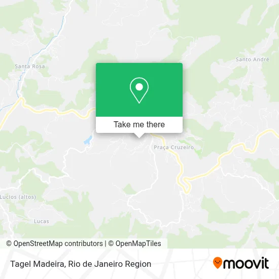 Tagel Madeira map