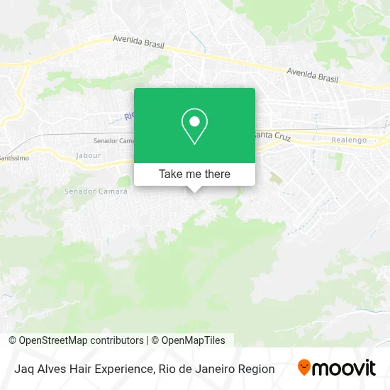 Jaq Alves Hair Experience map