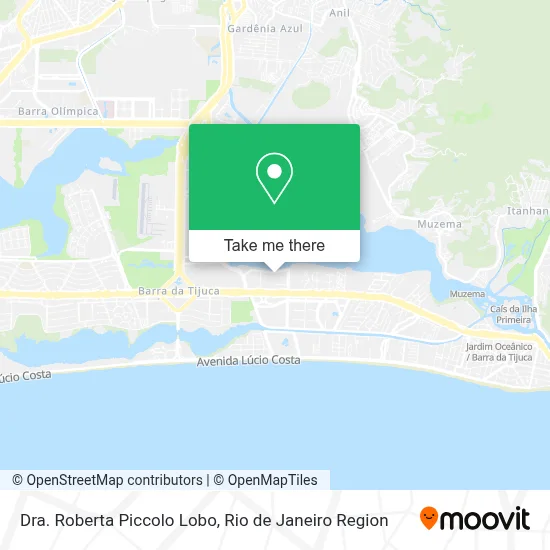 Dra. Roberta Piccolo Lobo map