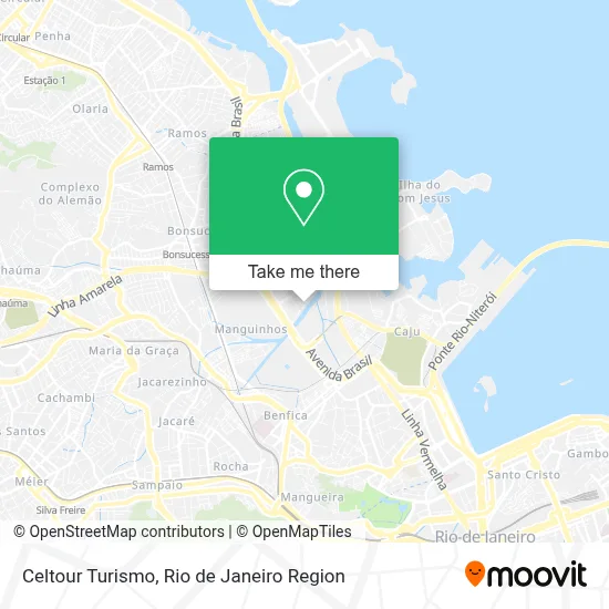 Celtour Turismo map