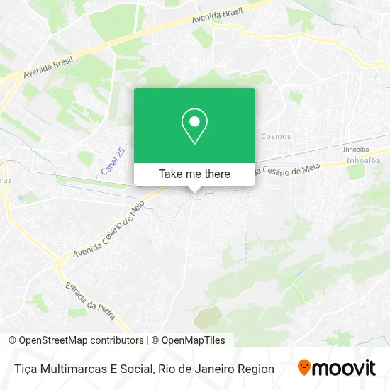 Tiça Multimarcas E Social map