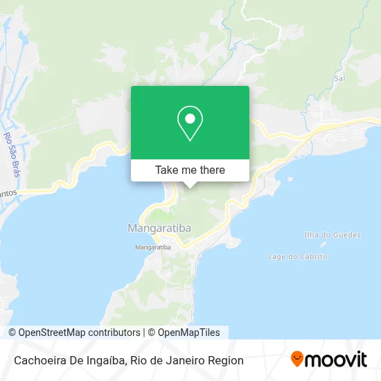 Cachoeira De Ingaíba map