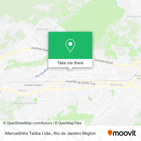 Mercadinho Taliba Ltda. map