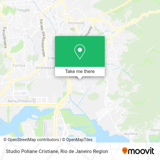 Studio Poliane Cristiane map