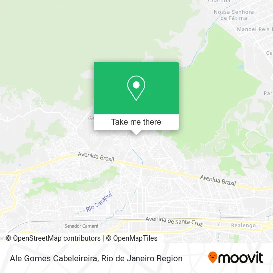 Ale Gomes Cabeleireira map
