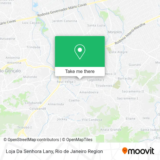 Loja Da Senhora Lany map