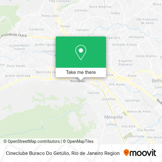 Cineclube Buraco Do Getúlio map