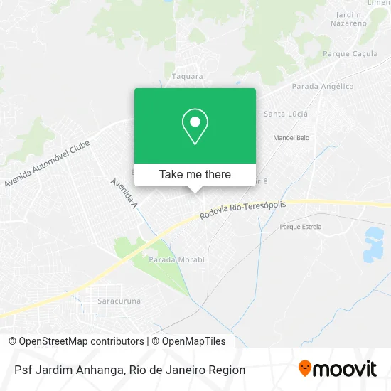Psf Jardim Anhanga map