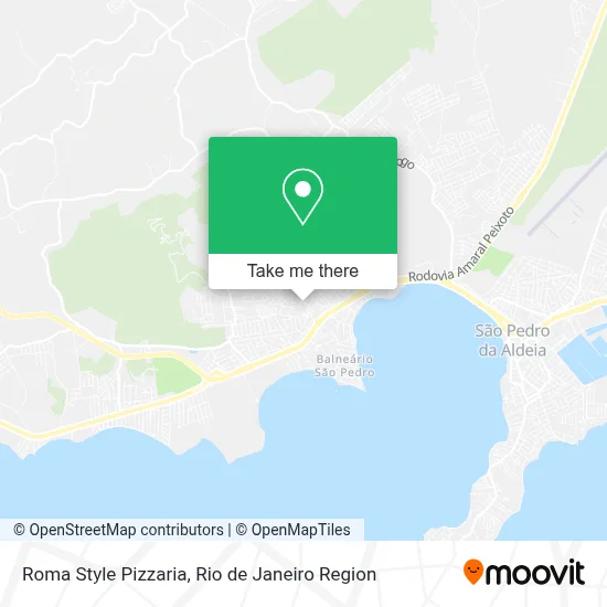 Roma Style Pizzaria map