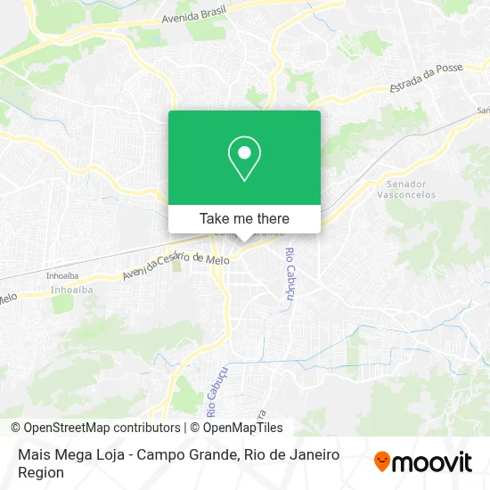 Mais Mega Loja - Campo Grande map