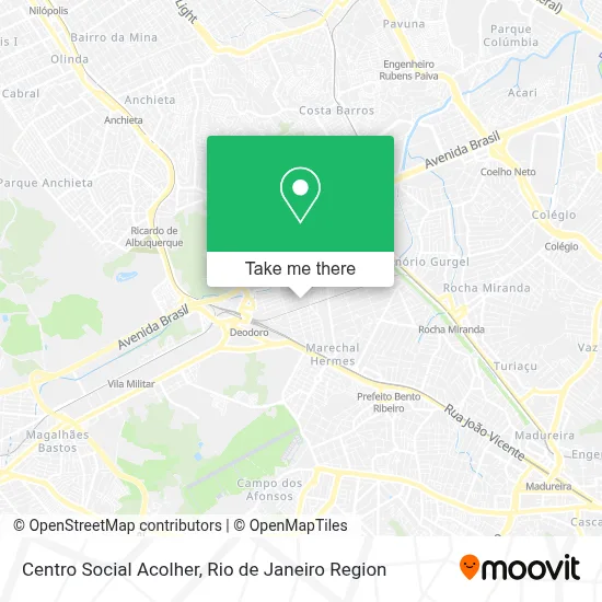 Centro Social Acolher map
