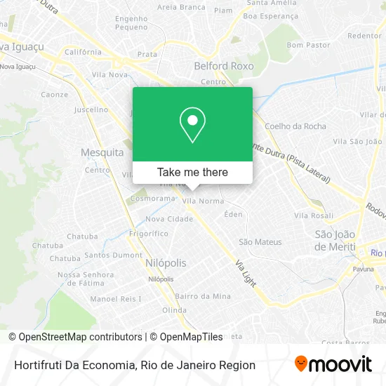 Hortifruti Da Economia map