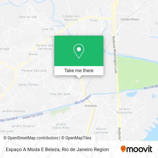 Espaço A Moda E Beleza map