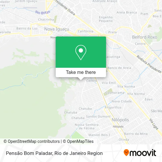 Pensão Bom Paladar map