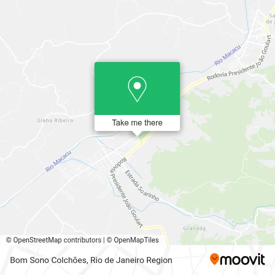 Bom Sono Colchões map