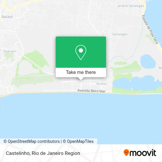 Castelinho map