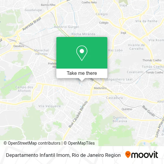 Departamento Infantil Imom map