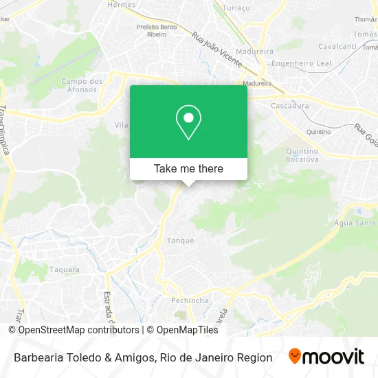 Barbearia Toledo & Amigos map