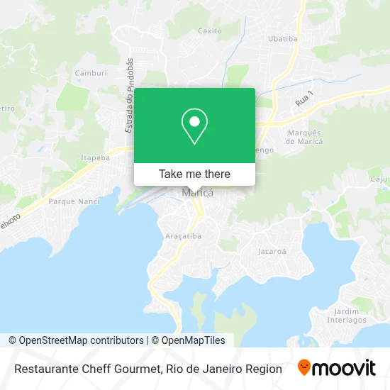 Restaurante Cheff Gourmet map