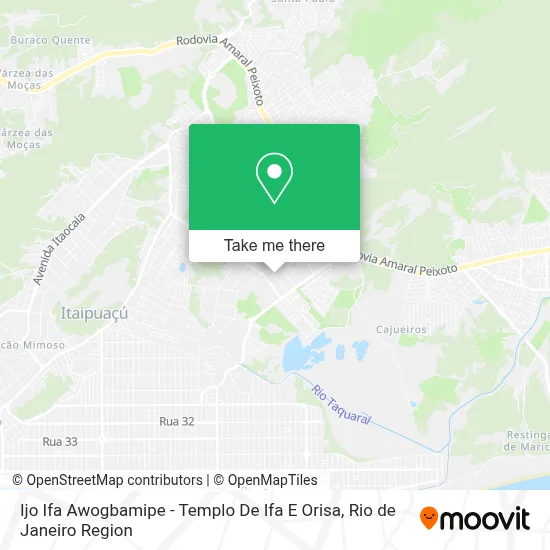 Ijo Ifa Awogbamipe - Templo De Ifa E Orisa map