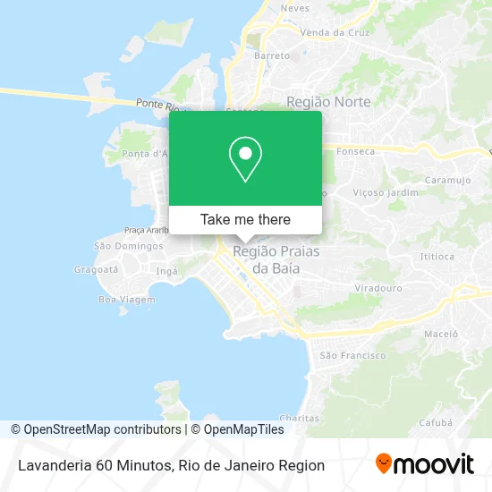 Lavanderia 60 Minutos map