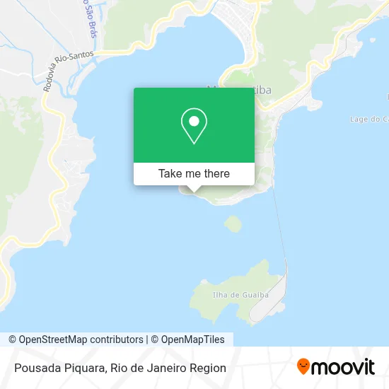 Pousada Piquara map