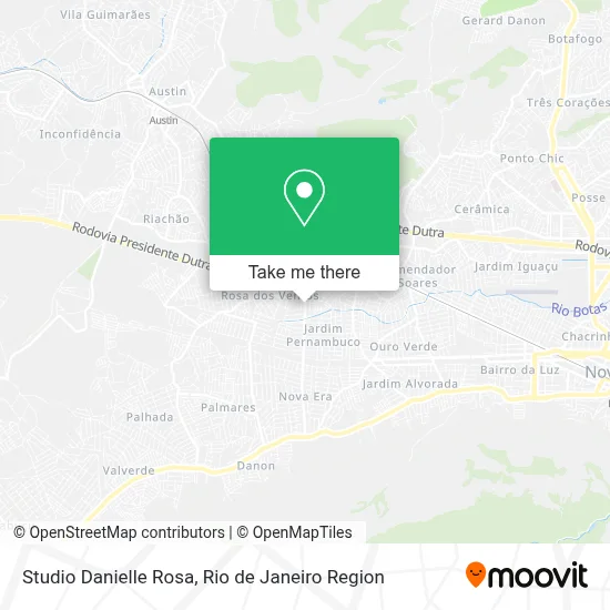 Studio Danielle Rosa map