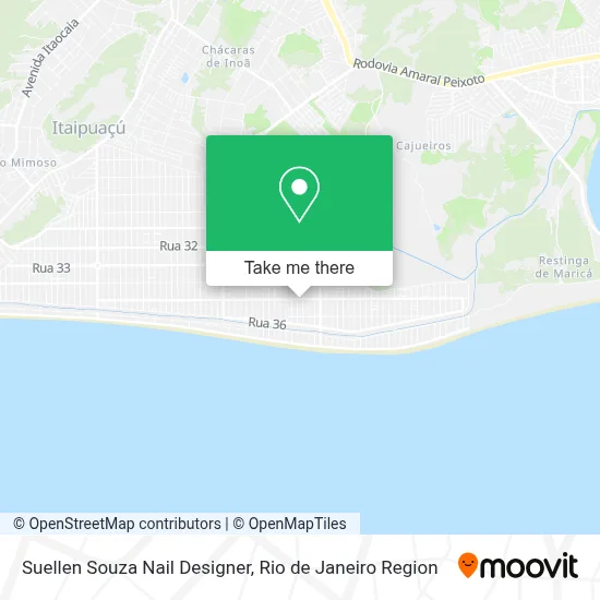 Suellen Souza Nail Designer map