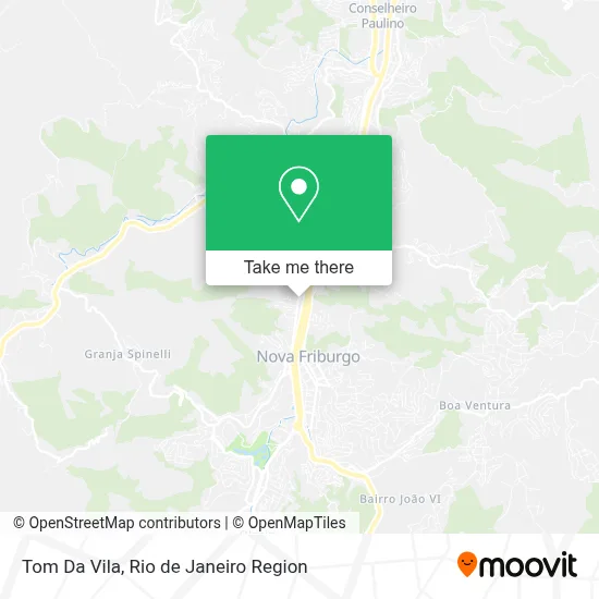 Tom Da Vila map
