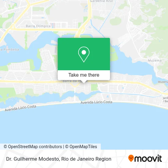 Dr. Guilherme Modesto map