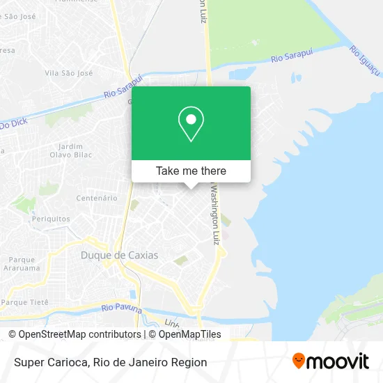 Super Carioca map