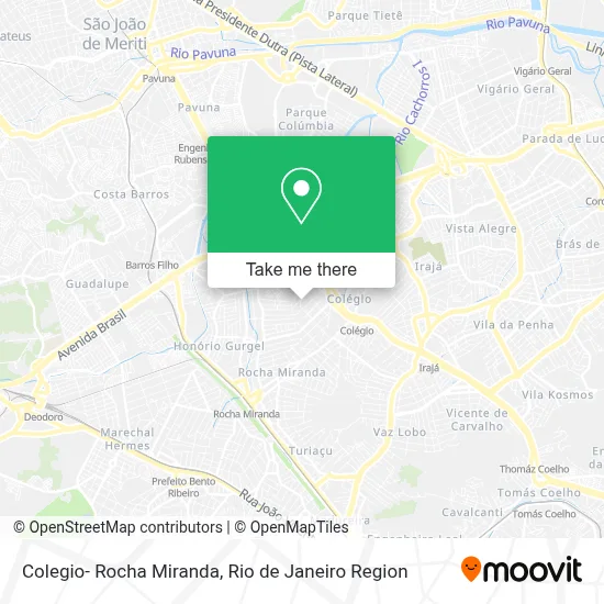 Colegio- Rocha Miranda map