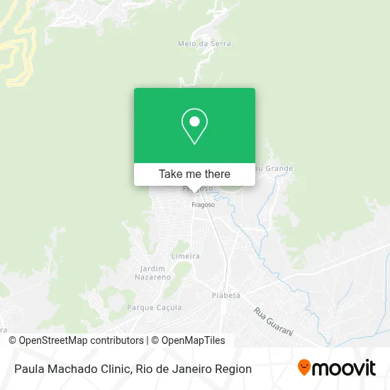 Paula Machado Clinic map