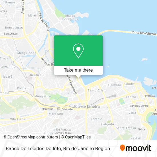 Banco De Tecidos Do Into map