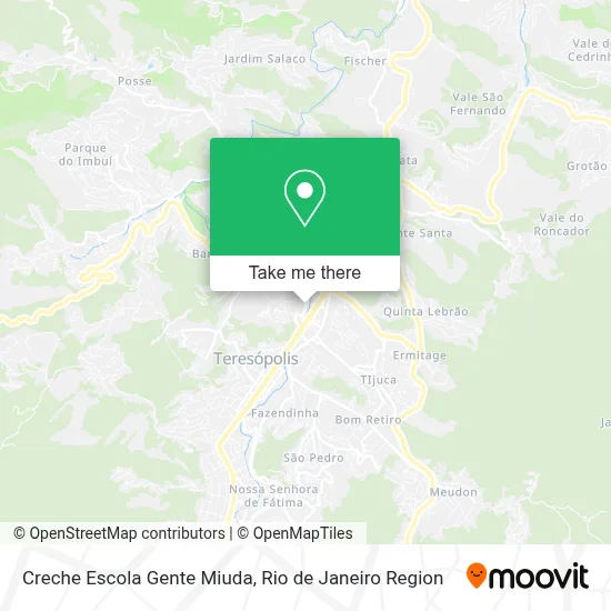 Creche Escola Gente Miuda map