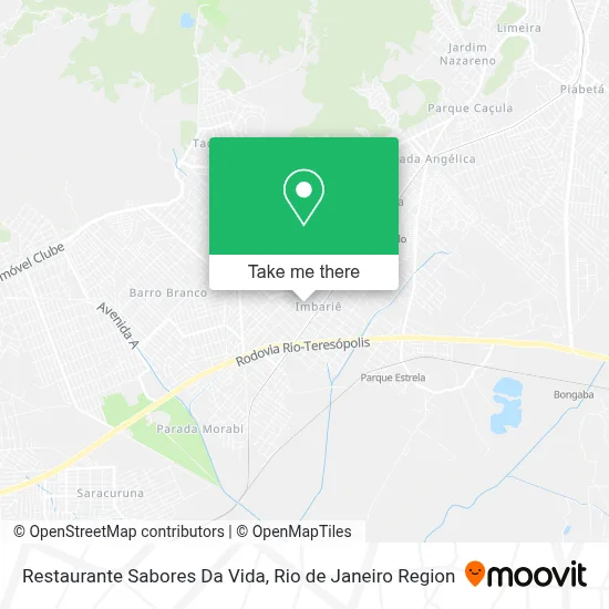 Restaurante Sabores Da Vida map