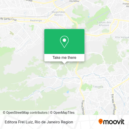 Editora Frei Luiz map