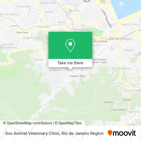 Sos Animal Veterinary Clinic map