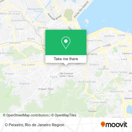 O Peixeiro map