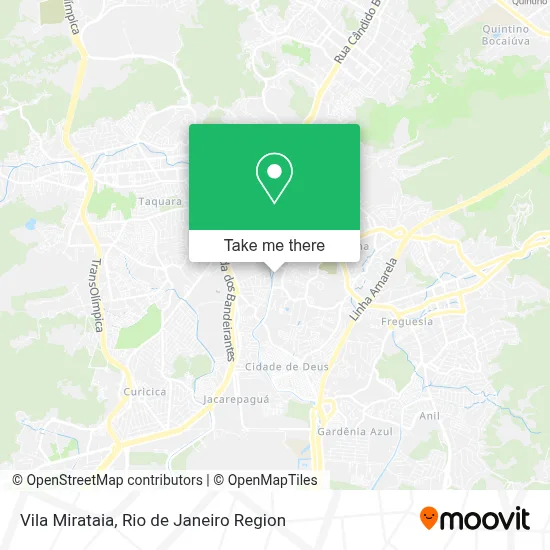 Vila Mirataia map