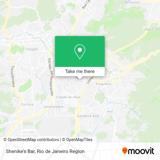 Shenike's Bar map